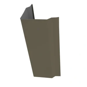 Premium Pro-Steel 12′ Matte Sandy Clay Steel Corner & Gable Trim