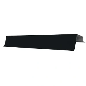 Premium Pro-Steel 12′ Midnight Black Residential Rake Trim