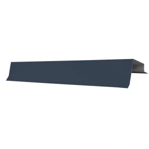 Premium Pro-Steel 12′ Midnight Blue Residential Rake Trim