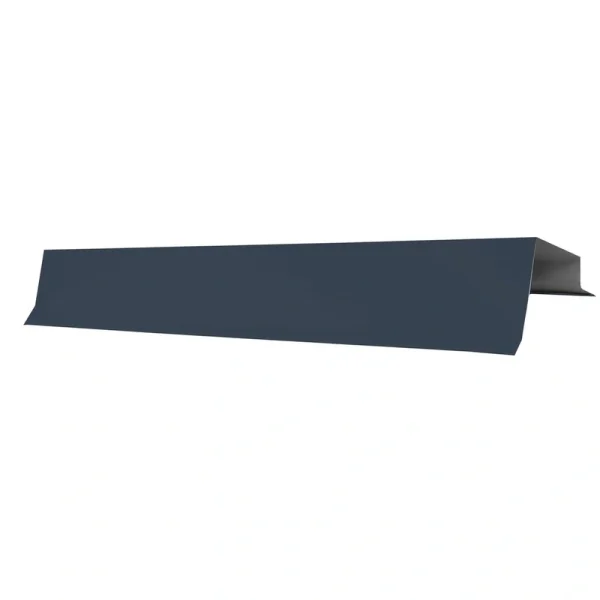 Premium Pro-Steel 12′ Midnight Blue Residential Rake Trim