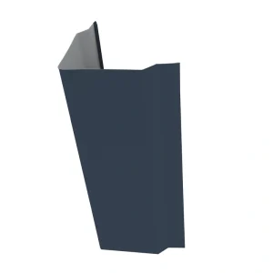 Premium Pro-Steel 12′ Midnight Blue Steel Corner & Gable Trim