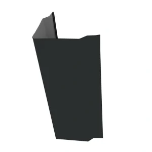Premium Pro-Steel 12′ Midnight Gray Steel Corner & Gable Trim
