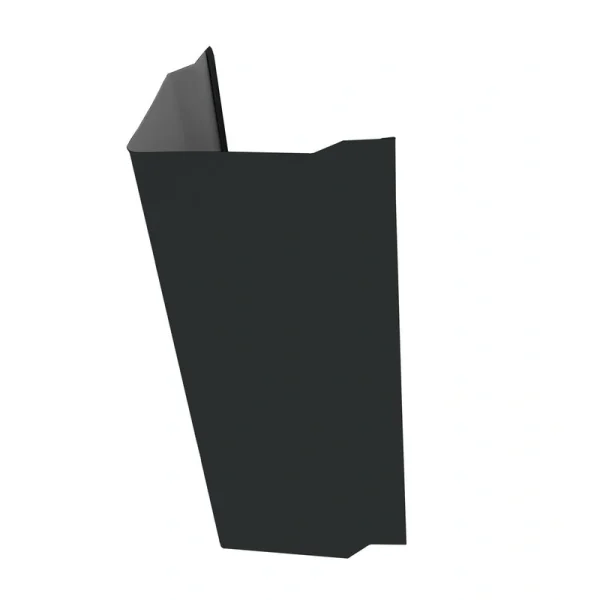 Premium Pro-Steel 12′ Midnight Gray Steel Corner & Gable Trim