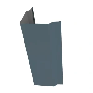 Premium Pro-Steel 12′ Slate Blue Steel Corner & Gable Trim