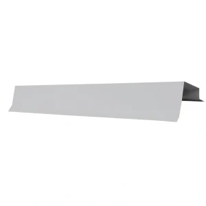 Premium Pro-Steel 12′ White Residential Rake Trim