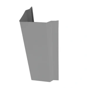 Premium Pro-Steel 12′ White Steel Corner & Gable Trim