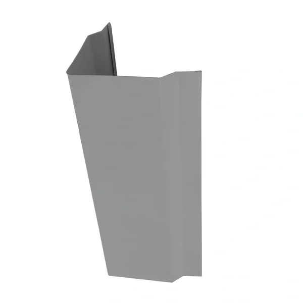 Premium Pro-Steel 12′ White Steel Corner & Gable Trim