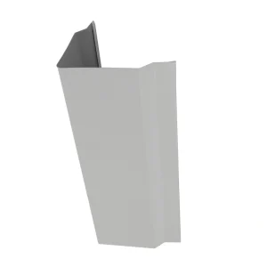 Premium Pro-Steel 14′ Ash Gray Steel Corner & Gable Trim