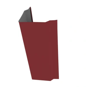 Premium Pro-Steel 14′ Brite Red Steel Corner & Gable Trim
