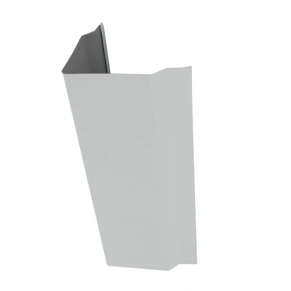 Premium Pro-Steel 14′ Brite White Steel Corner & Gable Trim