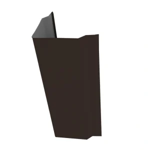 Premium Pro-Steel 14′ Brown Steel Corner & Gable Trim