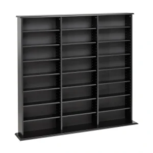 Prepac Black Transitional Composite Media Cabinet T726918672
