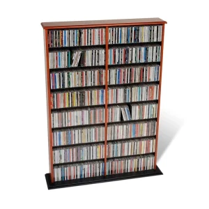 Prepac Cherry Transitional Composite Media Cabinet