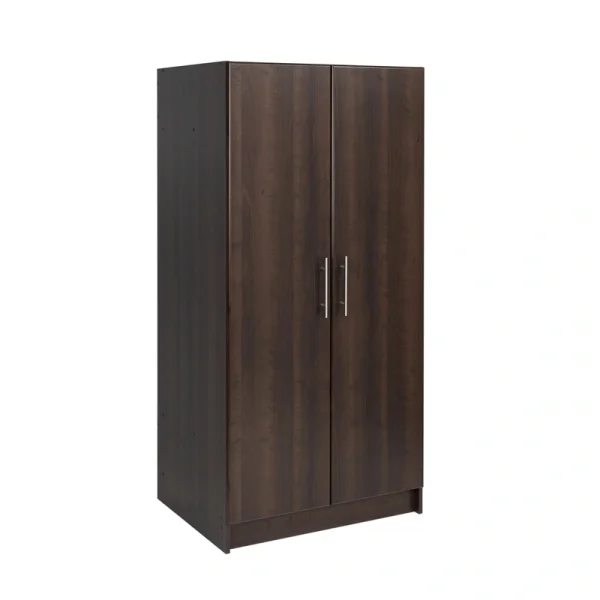 Prepac Elite 32-in W x 65-in H Wood Composite Espresso Freestanding Utility Storage Cabinet T726918663