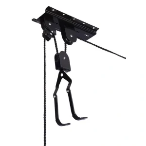 RAD Cycle Black 1-Bike Ceiling Mount Garage Bike Rack