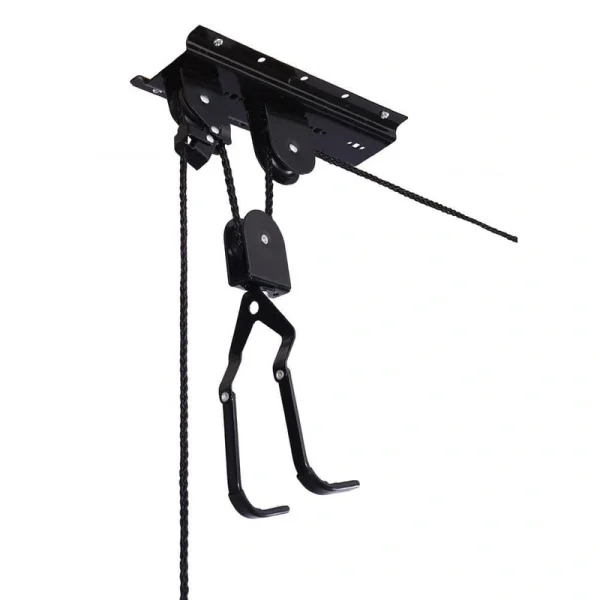 RAD Cycle Black 1-Bike Ceiling Mount Garage Bike Rack