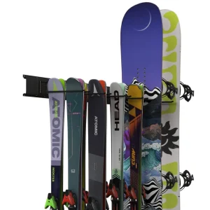 RAD Sportz 265 lbs. Capacity Ski or Snowboard Wall Mount Garage Storage Rack