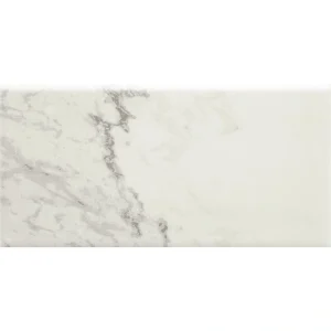 Ragno USA Titus Hills Calacatta 4 x 8 Ceramic Bullnose Trim