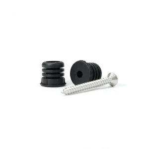 RELIABILT 0.5-in x 0.5-in Black Sand Plastic Baluster Connector (22-Pack) T726916042