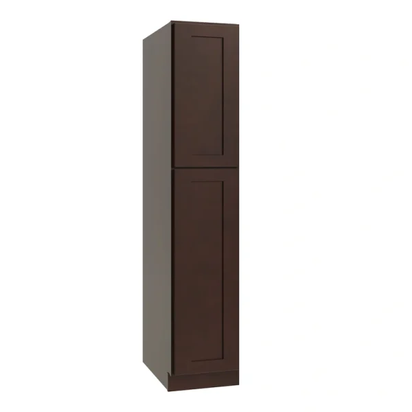 RELIABILT 18-in W x 84-in H Wood Brown Freestanding Utility Storage Cabinet T726918541