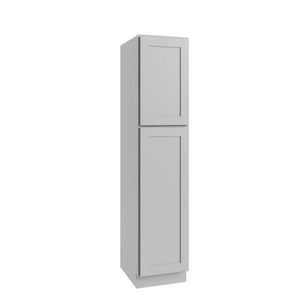 RELIABILT 18-in W x 84-in H Wood Grey Freestanding Utility Storage Cabinet T726918540