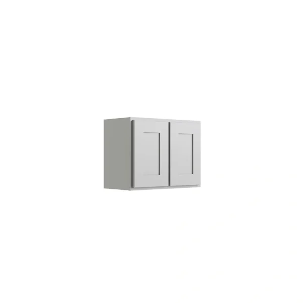 RELIABILT 24-in W x 24-in H x 12-in D Grey Wall Fully Assembled Plywood Cabinet (Shaker Door Style) T726918317