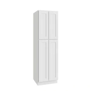 RELIABILT 24-in W x 96-in H Mdf White Freestanding Utility Storage Cabinet T726918163