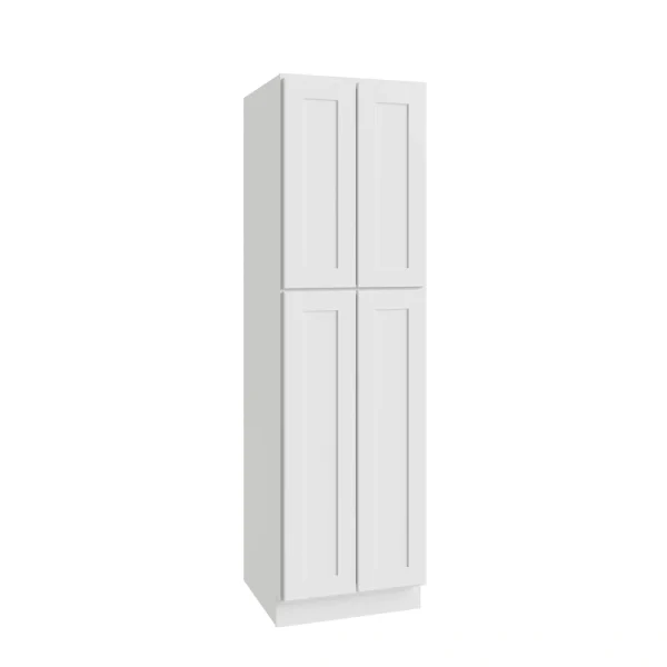 RELIABILT 24-in W x 96-in H Mdf White Freestanding Utility Storage Cabinet T726918163