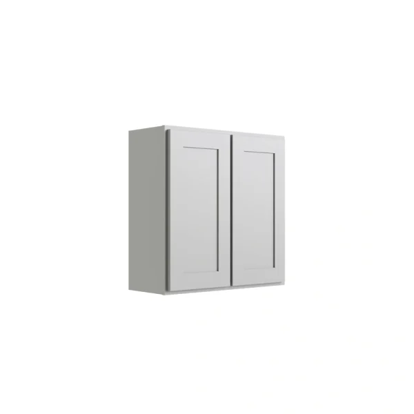 RELIABILT 27-in W x 30-in H x 12-in D Grey Wall Fully Assembled Plywood Cabinet (Shaker Door Style) T726918294