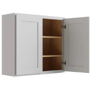 RELIABILT 27-in W x 30-in H x 12-in D Grey Wall Fully Assembled Plywood Cabinet (Shaker Door Style) T726918510