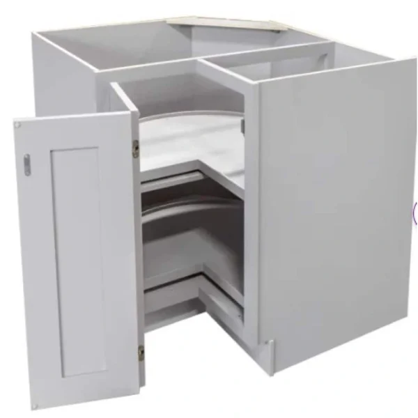 RELIABILT 27-in W x 34.5-in H x 24-in D Grey 1-Drawer Base Fully Assembled Plywood Cabinet (Flat Panel Shaker Style)