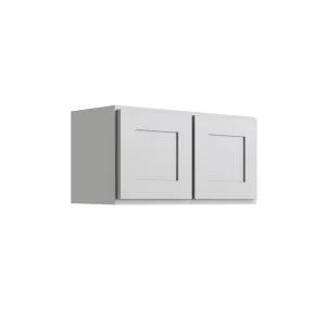 RELIABILT 30-in W x 24-in H x 12-in D Grey Wall Fully Assembled Plywood Cabinet (Shaker Door Style) T726918270