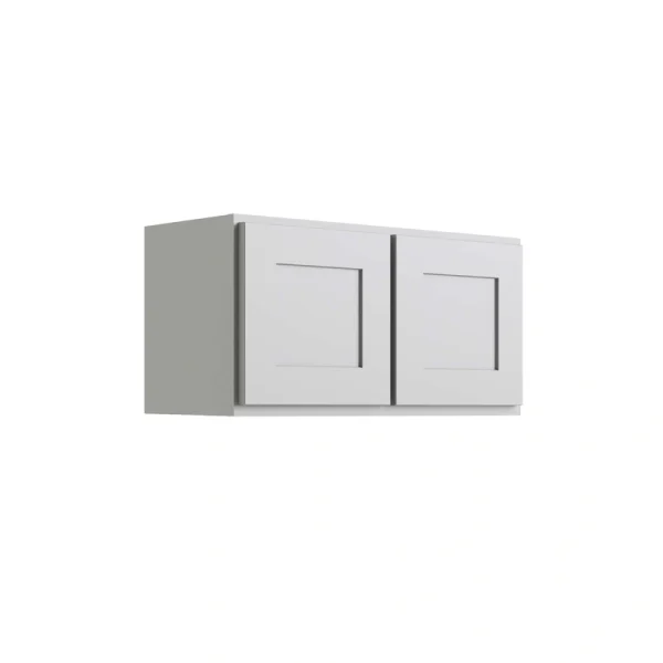 RELIABILT 30-in W x 24-in H x 12-in D Grey Wall Fully Assembled Plywood Cabinet (Shaker Door Style) T726918270