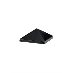 RELIABILT 4-in x 4-in Classic Black Metal Deck Post Cap
