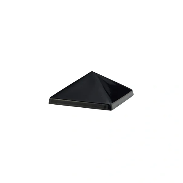 RELIABILT 4-in x 4-in Classic Black Metal Deck Post Cap
