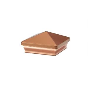 RELIABILT 4-in x 4-in Copper Metal Deck Post Cap