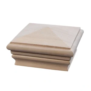 RELIABILT 4-in x 4-in Wood Redwood Deck Post Cap T726916108