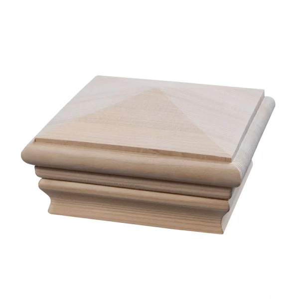 RELIABILT 4-in x 4-in Wood Redwood Deck Post Cap T726916108