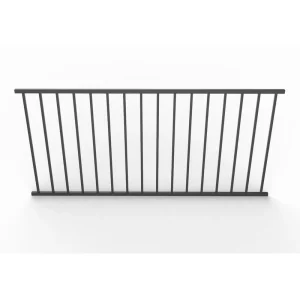 RELIABILT 6-ft x 36-in Black Sand Steel Deck Rail Kit