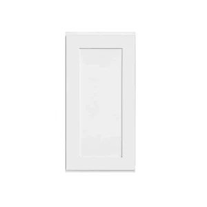 RELIABILT Fairplay 18-in W x 36-in H x 12-in D White Wall Ready To Assemble Plywood Cabinet (Recessed Panel Shaker Door Style)