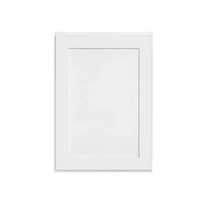 RELIABILT Fairplay 24-in W x 36-in H x 12-in D White Wall Ready To Assemble Plywood Cabinet (Recessed Panel Shaker Door Style)