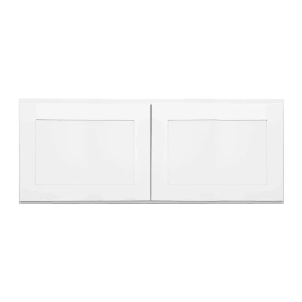 RELIABILT Fairplay 30-in W x 12-in H x 12-in D White Wall Ready To Assemble Plywood Cabinet (Recessed Panel Shaker Door Style)