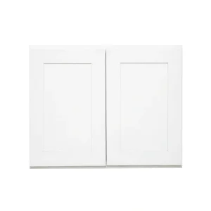 RELIABILT Fairplay 30-in W x 24-in H x 12-in D White Wall Ready To Assemble Plywood Cabinet (Recessed Panel Shaker Door Style)