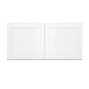 RELIABILT Fairplay 36-in W x 18-in H x 12-in D White Wall Ready To Assemble Plywood Cabinet (Recessed Panel Shaker Door Style)
