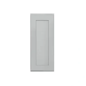 RELIABILT Overlake 12-in W x 30-in H x 12-in D Gray Wall Ready To Assemble Plywood Cabinet (Recessed Panel Shaker Door Style)