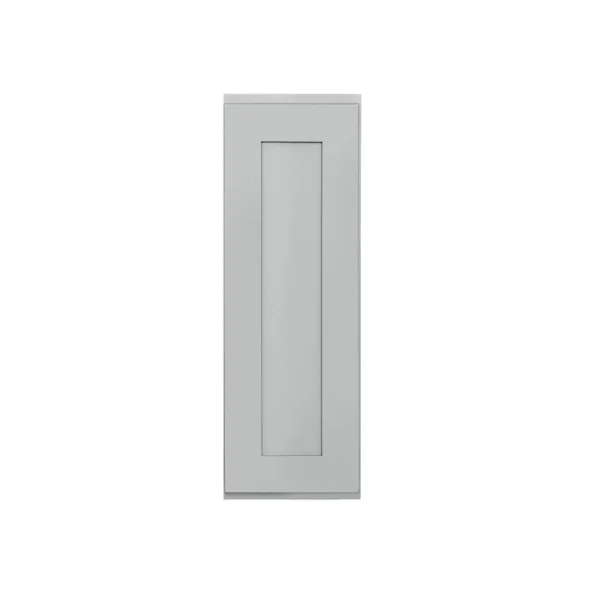 RELIABILT Overlake 12-in W x 36-in H x 12-in D Gray Wall Ready To Assemble Plywood Cabinet (Recessed Panel Shaker Door Style)