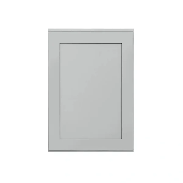 RELIABILT Overlake 21-in W x 30-in H x 12-in D Gray Wall Ready To Assemble Plywood Cabinet (Recessed Panel Shaker Door Style)
