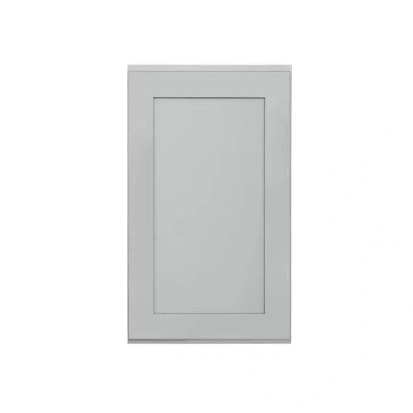 RELIABILT Overlake 21-in W x 36-in H x 12-in D Gray Wall Ready To Assemble Plywood Cabinet (Recessed Panel Shaker Door Style)