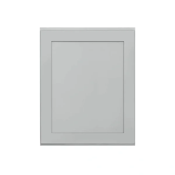 RELIABILT Overlake 24-in W x 30-in H x 12-in D Gray Wall Ready To Assemble Plywood Cabinet (Recessed Panel Shaker Door Style)