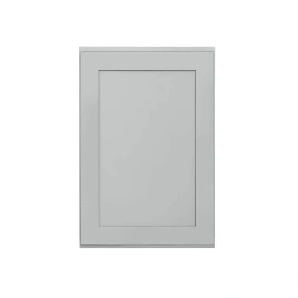 RELIABILT Overlake 24-in W x 36-in H x 12-in D Gray Wall Ready To Assemble Plywood Cabinet (Recessed Panel Shaker Door Style)